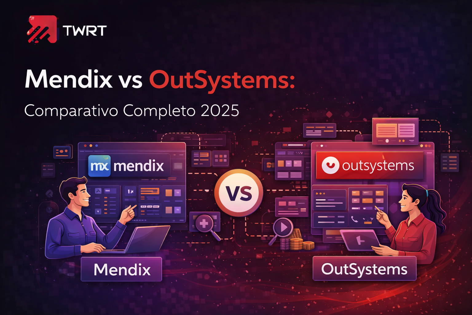 Mendix vs OutSystems: Comparativo Completo 2025 | TWRT